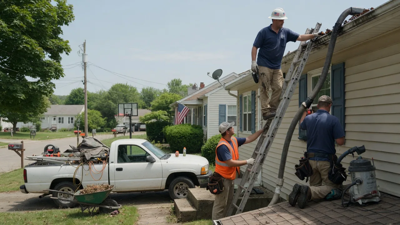 Gutter Installation in New Paris, IN near me